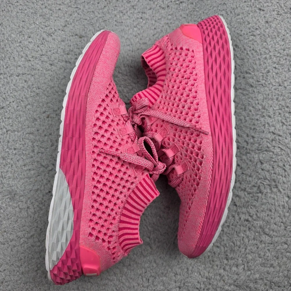 NOBULL Knit Runner Womens 13.5 Mens 12 Pink Training Running Shoes